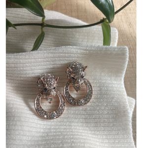 Jaguar Stud Earrings
